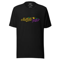 Load image into Gallery viewer, Mardi Gras Script I Unisex t-shirt
