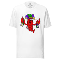 Load image into Gallery viewer, Mardi Gras Crawfish V1 Unisex t-shirt
