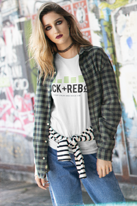 Load image into Gallery viewer, Rock+Reb£llion EQ Verde Ngo Women&#39;s Relaxed T-Shirt
