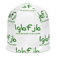 Load image into Gallery viewer, Let&#39;s Go B... F*JB All Over Print Beanie WTGR
