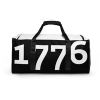 Load image into Gallery viewer, 1776 Black/White Duffle Bag
