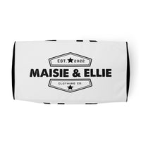 Load image into Gallery viewer, 1776 White/Black Duffle Bag
