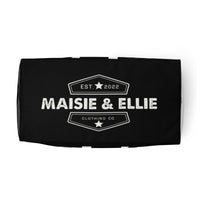 Load image into Gallery viewer, 1776 Black/White Duffle Bag
