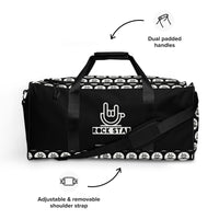 Load image into Gallery viewer, Rock+Reb£llion Rock Star Black Duffle Bag
