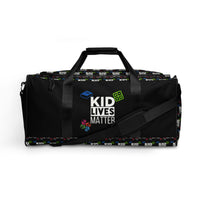 Load image into Gallery viewer, Kid Lives Matter Black Duffle Bag
