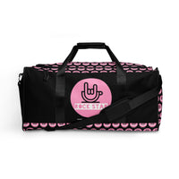 Load image into Gallery viewer, Rock+Reb£llion Rock Star Pink Duffle Bag
