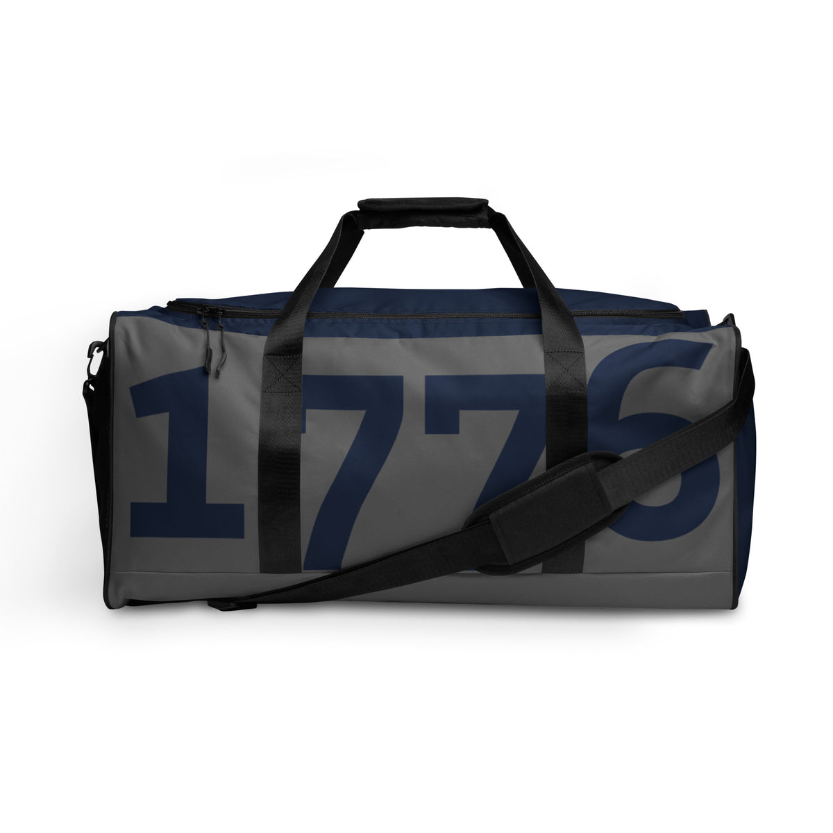 1776 Gray/Navy Duffle Bag