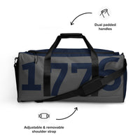 Load image into Gallery viewer, 1776 Gray/Navy Duffle Bag

