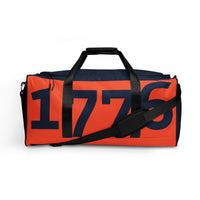 Load image into Gallery viewer, 1776 Orange/Navy Duffle Bag
