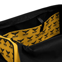 Load image into Gallery viewer, Live Free Or Die A Sheep Yellow Duffle Bag
