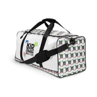 Load image into Gallery viewer, Kid Lives Matter White Duffle Bag
