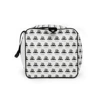 Load image into Gallery viewer, Rock+Reb£llion Rock Star White Duffle Bag
