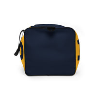 Load image into Gallery viewer, 1776 Yellow/Navy Duffle Bag
