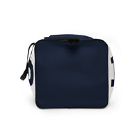 Load image into Gallery viewer, 1776 White/Navy Duffle Bag

