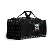 Load image into Gallery viewer, Kid Lives Matter Black Duffle Bag
