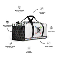 Load image into Gallery viewer, Kid Lives Matter White Duffle Bag
