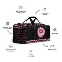 Load image into Gallery viewer, Rock+Reb£llion Rock Star Pink Duffle Bag
