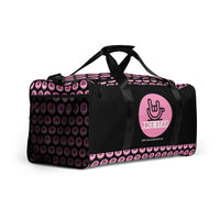 Load image into Gallery viewer, Rock+Reb£llion Rock Star Pink Duffle Bag
