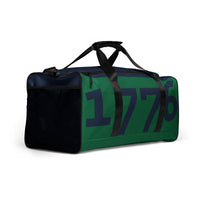 Load image into Gallery viewer, 1776 Green/Navy Duffle Bag
