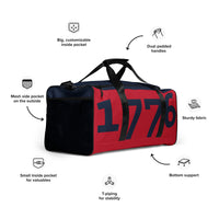 Load image into Gallery viewer, 1776 Red/Navy Duffle Bag
