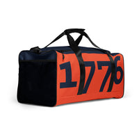 Load image into Gallery viewer, 1776 Orange/Navy Duffle Bag
