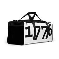 Load image into Gallery viewer, 1776 White/Black Duffle Bag
