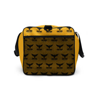 Load image into Gallery viewer, Live Free Or Die A Sheep Yellow Duffle Bag
