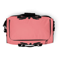 Load image into Gallery viewer, Live Free Or Die A Sheep Pink Duffle Bag
