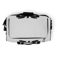 Load image into Gallery viewer, Live Free Or Die A Sheep Gray Duffle Bag

