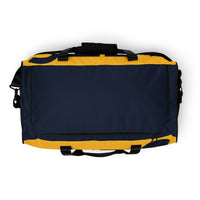 Load image into Gallery viewer, 1776 Yellow/Navy Duffle Bag
