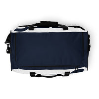 Load image into Gallery viewer, 1776 White/Navy Duffle Bag
