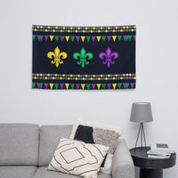 Load image into Gallery viewer, Mardi Gras Banner/Flag V
