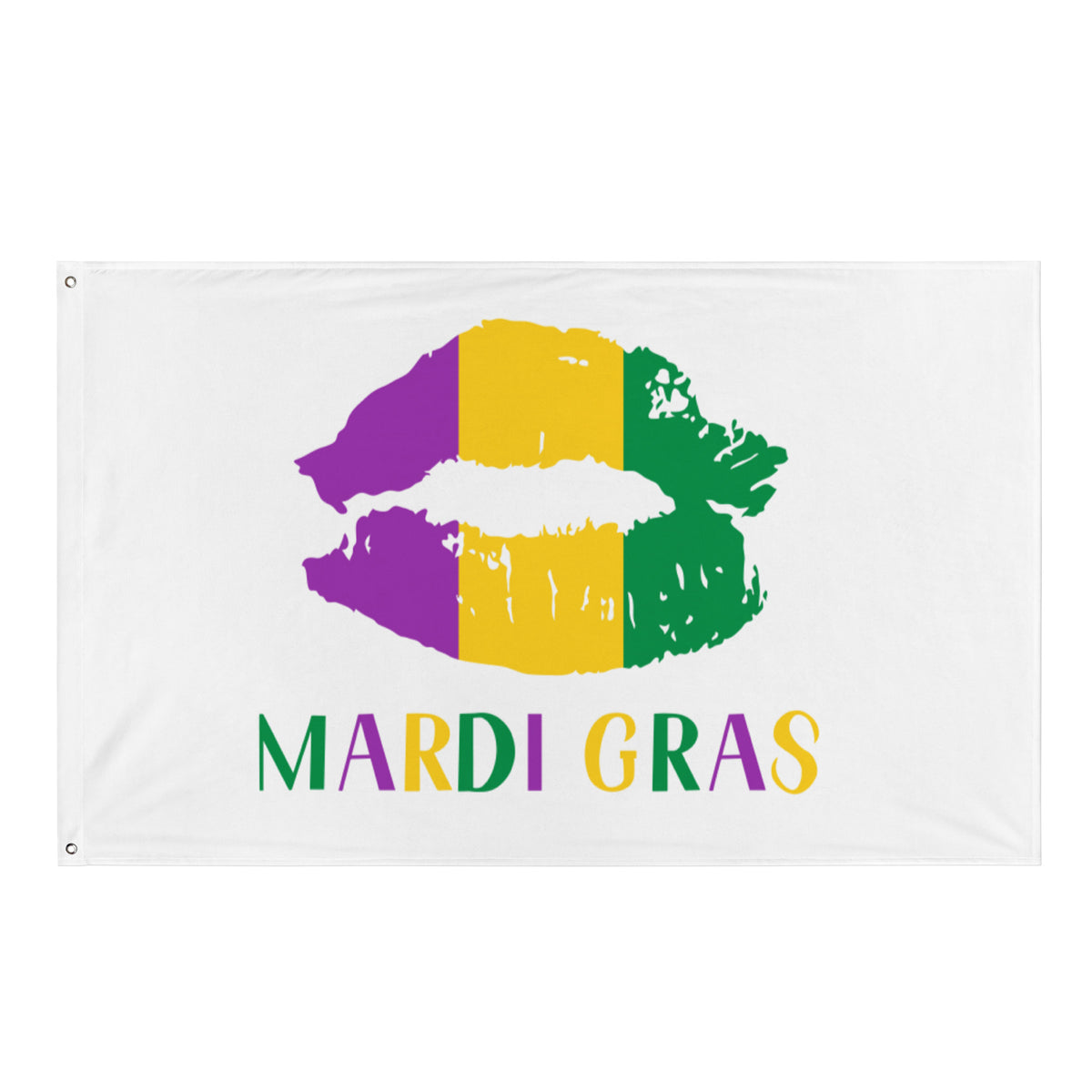 Mardi Gras Banner/Flag VI