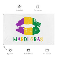 Load image into Gallery viewer, Mardi Gras Banner/Flag VI
