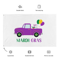 Load image into Gallery viewer, Mardi Gras Banner/Flag III
