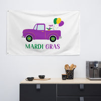 Load image into Gallery viewer, Mardi Gras Banner/Flag III
