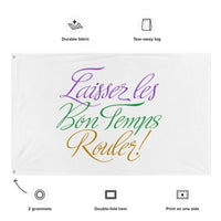 Load image into Gallery viewer, Laissez Les Bon Temps Rouler Banner/Flag
