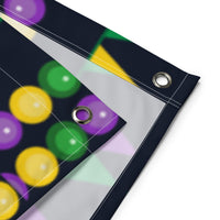 Load image into Gallery viewer, Mardi Gras Banner/Flag V
