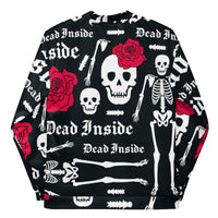 Load image into Gallery viewer, Rock+Reb£llion Dead Inside Unisex Bomber Jacket
