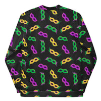 Load image into Gallery viewer, Masks, Masks, &amp; More Masks Unisex Bomber Jacket
