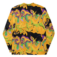 Load image into Gallery viewer, Mardi Gras Dizzy Unisex Bomber Jacket
