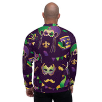 Load image into Gallery viewer, Total Mardi Unisex Bomber Jacket
