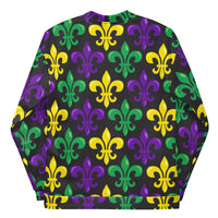 Load image into Gallery viewer, Big Time Fleur De Lis Unisex Bomber Jacket

