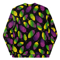Load image into Gallery viewer, Mardi Gras Too Fly Unisex Bomber Jacket
