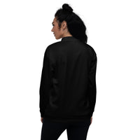 Load image into Gallery viewer, 1776 Unisex Bomber Jacket Black/White
