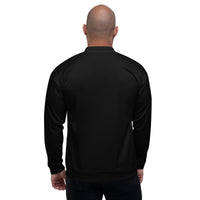 Load image into Gallery viewer, 1776 Unisex Bomber Jacket Black/White
