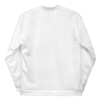 Load image into Gallery viewer, 1776 White/Black Unisex Bomber Jacket
