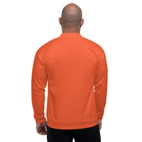 Load image into Gallery viewer, 1776 Orange/Navy Unisex Bomber Jacket
