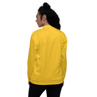 Load image into Gallery viewer, 1776 Yellow/Navy Unisex Bomber Jacket
