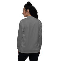 Load image into Gallery viewer, 1776 Gray/Navy Unisex Bomber Jacket
